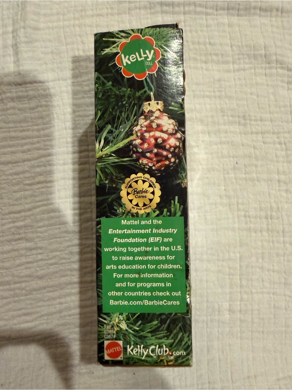 BARBIE DOLL KELLY CLUB 2004 ~ MISTLETOE KISSES TOMMY~ CHRISTMAS C3674 ORNAMENT - Picture 6 of 12